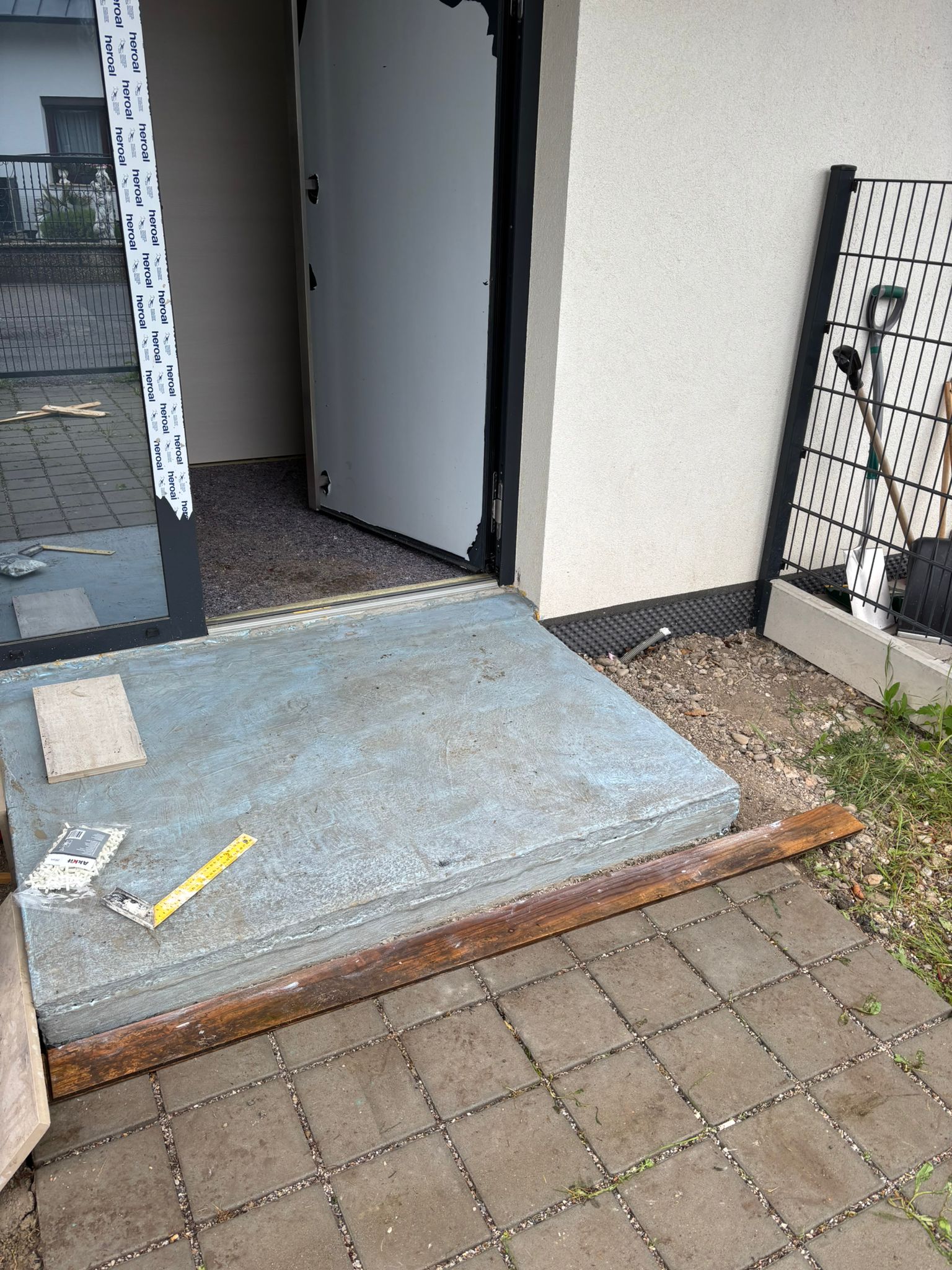 Türeingang Sanierung